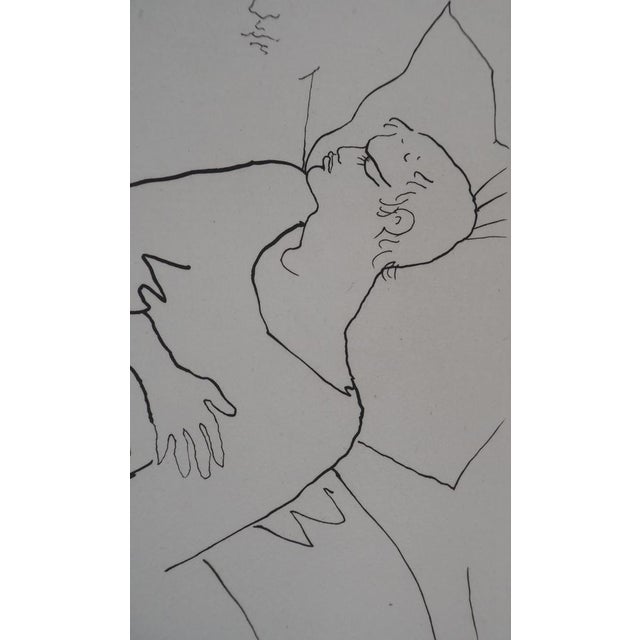 Jean Cocteau, The Ball of Count d'Orgel, Solitude and Reveries, Original Engraving For Sale - Image 4 of 6