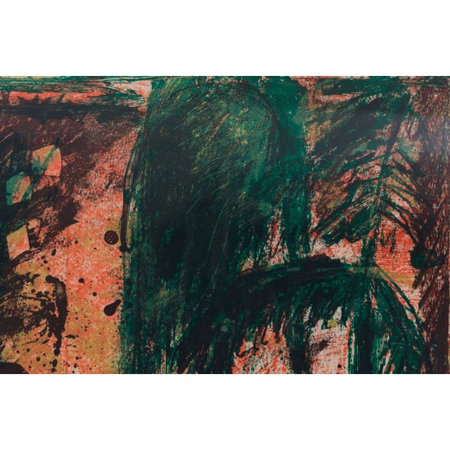 1990s Erik Levesque, Abstract Edition 135/195, 1990s, Lithograph For Sale - Image 5 of 15