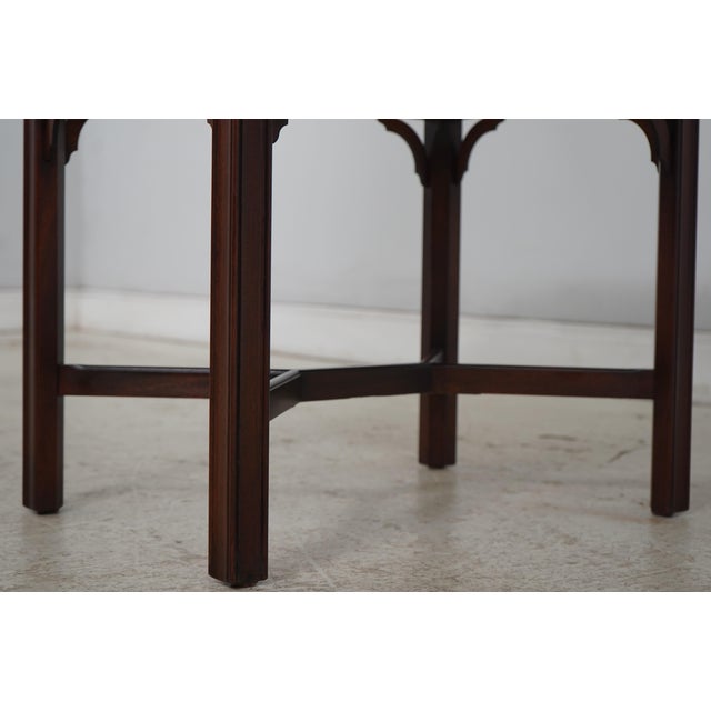 Henkel Harris Drop Side Mahogany Pembroke Table For Sale - Image 11 of 18