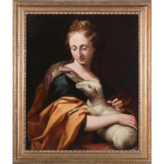 Afer Antonio Franchi, el Lucchese, Portrait, 1600s-1700s, Oil Painting, Framed For Sale