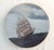 Golden Age of Sail Clipper Ship Plates Set of 6, Charles Lundgren, 1980s Porcelain For Sale - Image 9 of 11