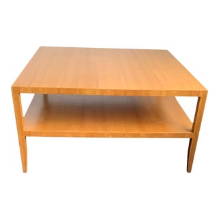 Todd Hase Anigre Wood Coffee Table For Sale