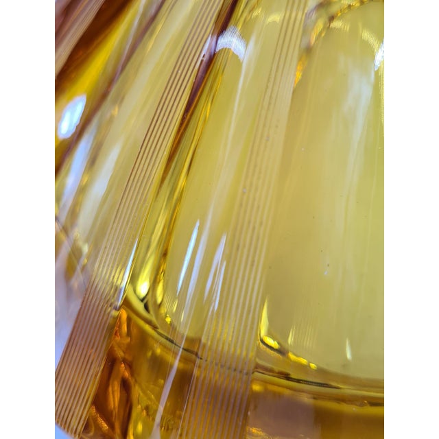 Glass Large Vintage Pressed Glass Bowl, 1960s For Sale - Image 7 of 10
