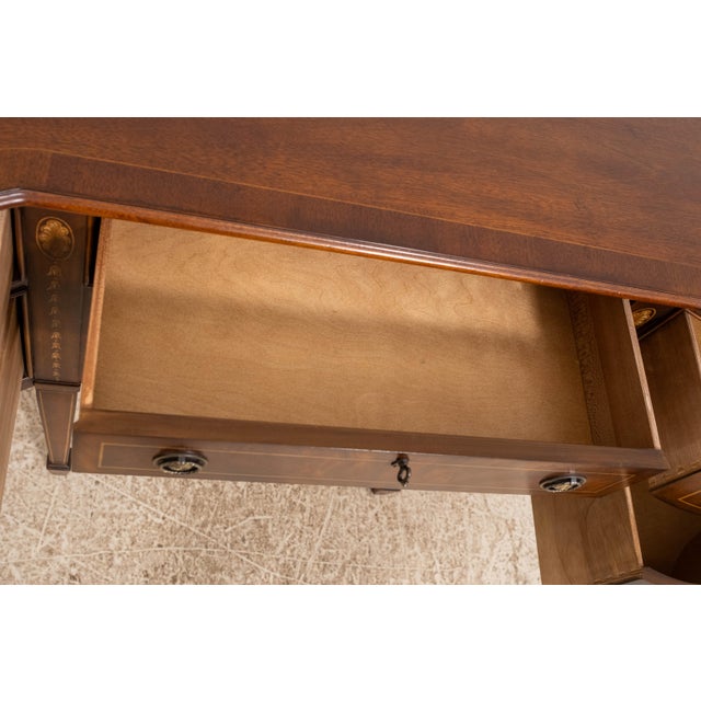 1990s 1990s Drexel Covington Park Mahogany Federal Sideboard For Sale - Image 5 of 18