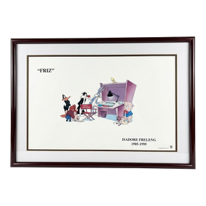 1995 Warner Bros. “Friz” Isadore Freleng Tribute Framed Print