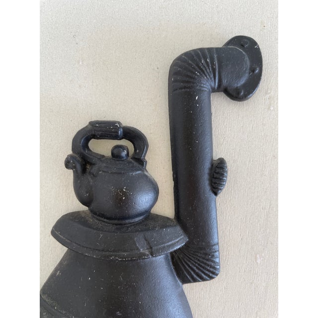 Vintage Sexton Old Stove With Logs Kitchen Wall Art Plaque For Sale In Las Vegas - Image 6 of 10