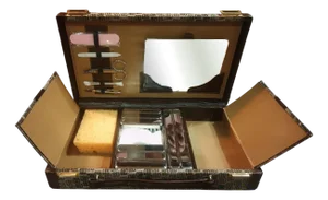 Travel Suitcase-Toiletry Bag, 1980s