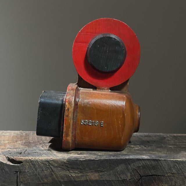 Vintage Modernist Hand Carved Wooden Foundry Mold For Sale In Philadelphia - Image 6 of 10