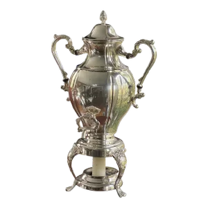 Early 20th Century Silverplate Samovar, Coffee Urn