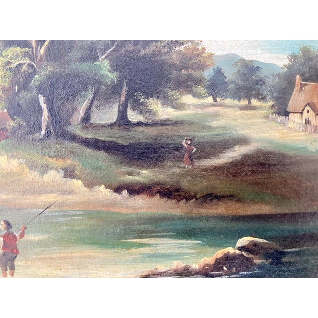 French 19th Century Landscape Painting For Sale - Image 10 of 12