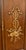 Wood Vintage Hollywood Regency Carved Gilded Wood Doors Pair Louis XVI Neoclassical For Sale - Image 7 of 15