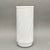 American Vintage Mid-Century White Milk Glass Swirl Cylinder Vase For Sale - Image 3 of 8