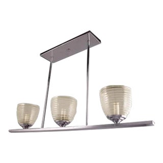 Murine Pendant in Silver Finish For Sale