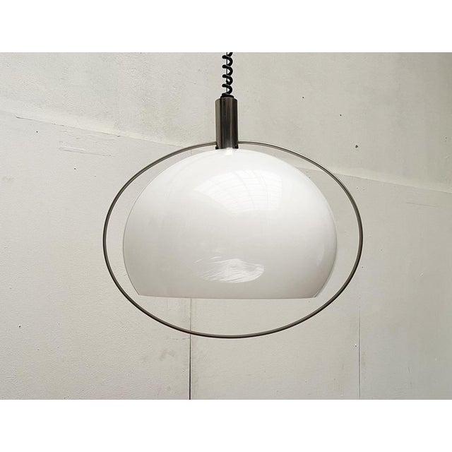 Mid-Century Swiss Space Age Pendant Lamp from Temde, 1960s For Sale - Image 9 of 18