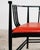 Postmodern Postmodern Sofa in Wood and Red Leather from Ernest Archibald Taylor For Sale - Image 3 of 10