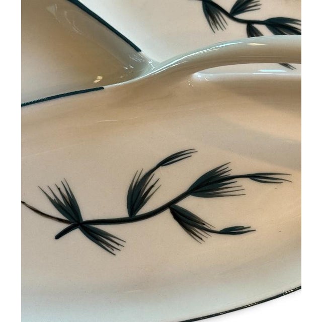 Mid-Century Modern Vintage Mid-Century Modern Winfield Pottery Serving Tray For Sale - Image 3 of 5