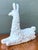 Ceramic Vintage Glazed Ceramic Llama For Sale - Image 7 of 12