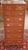 Henkel Harris Virginia Galleries Cherry Wood 7 Drawer Lingerie Chest Dimensions : 52" Tall X 22" Wide X 16" Deep Beautiful...