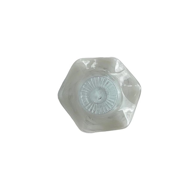 Vintage Cloud Ruffle Bowl For Sale - Image 4 of 5