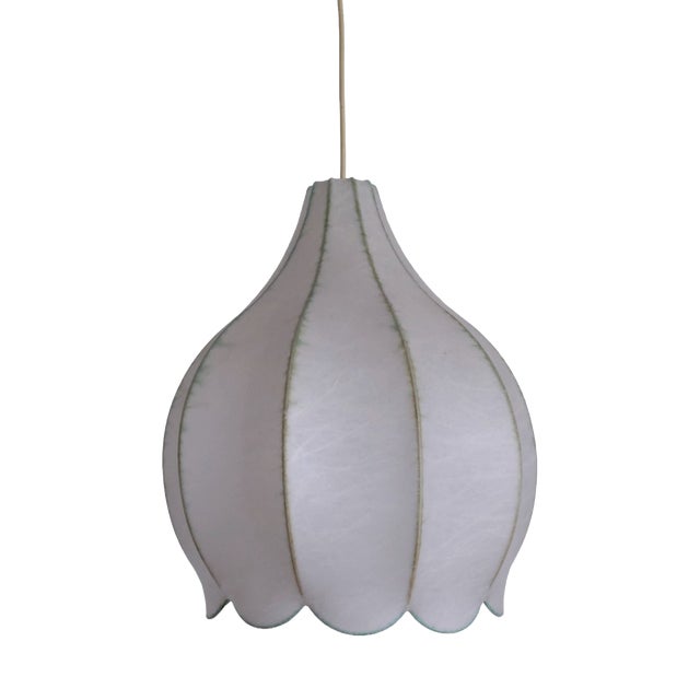 Mid-Century Modern Cocoon Lamp from Goldkant Leuchten, 1970s For Sale