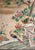 Chinese Export Six Panel Screen Circa 1920s, Hand-Painted Chinoiserie Garden With Birds For Sale - Image 15 of 16