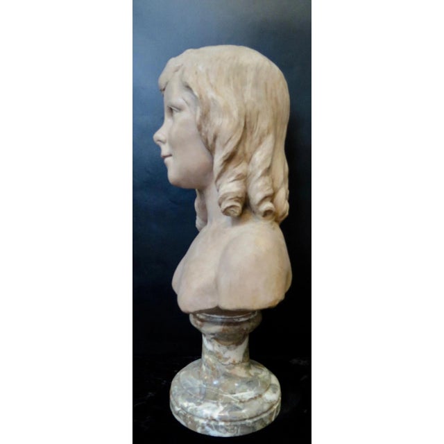 Ceramic Vintage Early 20th Century Terra Cotta Figural Sculpture For Sale - Image 7 of 11