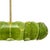 Venetian Glass, Impressive Drum Chandelier, Green, Murano, Italy For Sale - Image 4 of 9