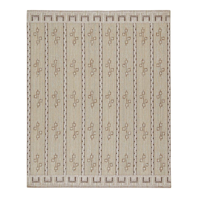 Selby Rug by Celerie Kemble for Chairish in Beige, Blush & Brown, 10'x14' For Sale