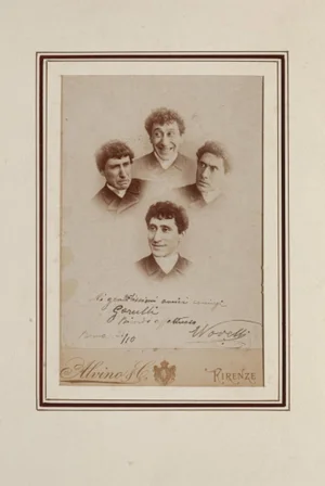 Ermete Novelli, Photo of the Great Comedian, 1887