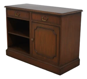Kittinger Mahogany Office Credenza Cabinet