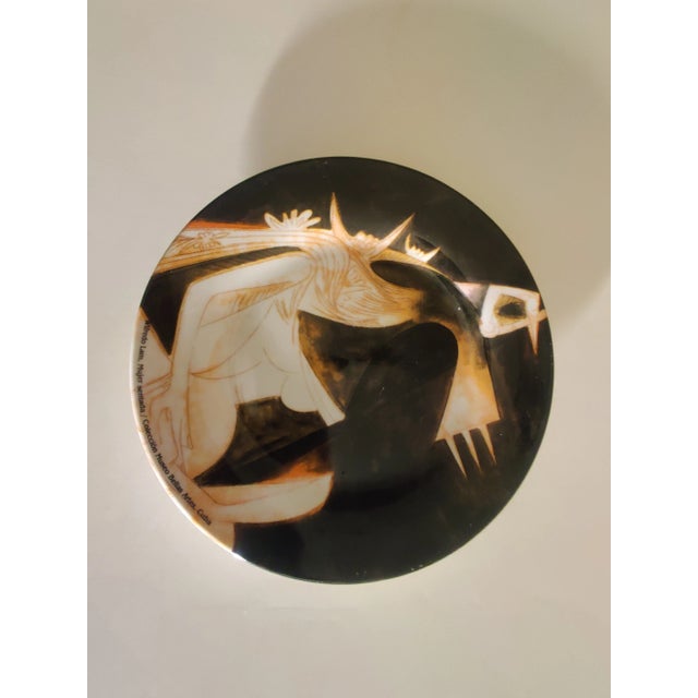 Modern Vintage Modern Art Plates - Set of 3 For Sale - Image 3 of 7