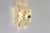 Metal Vintage Ice Glass Wall Lamps from Peill & Putzler, Germany, 1970s, Set of 2 For Sale - Image 7 of 9