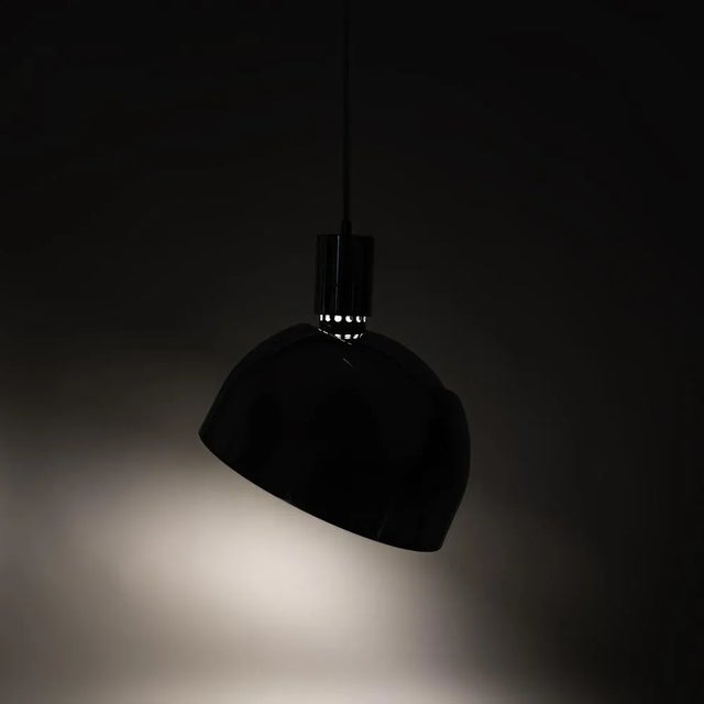 1960s AM/AS Ceiling Lamp with Chromed Swing Arm by Franco Albini for Sirrah, 1960s For Sale - Image 5 of 10