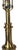 Gold Stiffel Brass Baluster Table Lamps - Hollywood Regency - MCM - A Pair For Sale - Image 8 of 17
