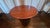 Ethan Allen 1980s Ethan Allen Solid Cherry Wood Pedestal Extension Dining Table With Glass Top For Sale - Image 4 of 15