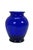 Vintage cobalt blue glass daffodil trophy vase / urn with a flared rim, bulbous body and pedestal base. Awarded to the...