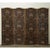 Spanish 19th Century Tooled & Painted Leather Folding Screen For Sale - Image 9 of 10