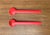 Postmodern Minimalist Swiss Salad Servers, Set of 2 For Sale - Image 6 of 17