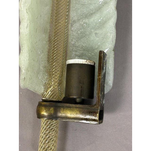 Vintage Wall Light by Ercole Barovier, 1930s For Sale - Image 3 of 10