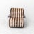 Brown Fabric Armchair with Wooden Armrests, 1970s For Sale - Image 3 of 10