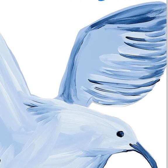 2020s David Shrigley I Did Not Ask to Be a Bird Lithograph Poster, 2021 For Sale - Image 5 of 6