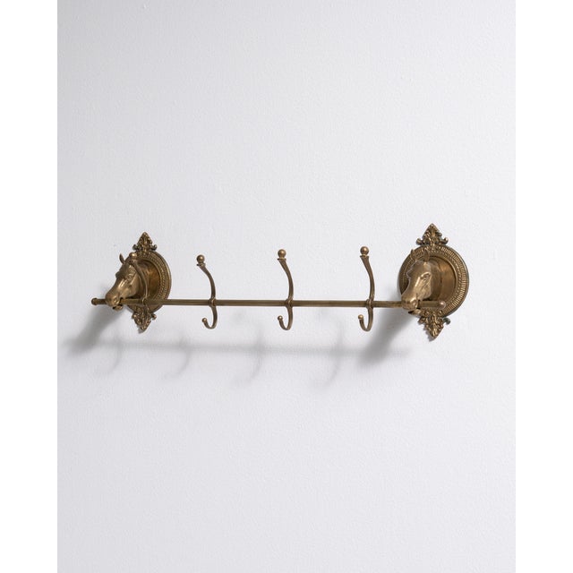 Mid 20th Century France Brass Coat Rack For Sale - Image 4 of 15