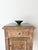 Wood Neoclassical Side Table with Cabinet and Marble Top, France, 1940s For Sale - Image 7 of 8