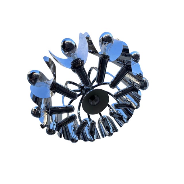 1970s UFO Pendant Lamp by Gaetano Sciolari, 1970s For Sale - Image 5 of 7
