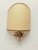 Gold Vintage Cast Bow with Parchment Fan, 1950s For Sale - Image 8 of 11