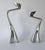 Mid-Century Swan Candleholders attributed to Matthew Hilton, England, 1986, Set of 2 For Sale - Image 9 of 15