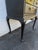 Drexel Painted Black Silver Jewelry Chest Lingerie Cabinet Queen Anne Legs 6330 For Sale - Image 17 of 17
