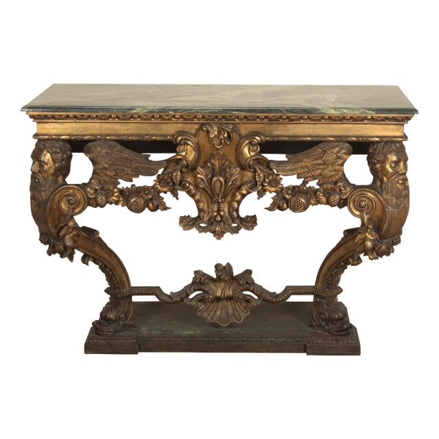 18th Century Italian Console Table For Sale