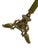 Metal Louis XV French Polychrome and Gilded Tripod Table Lamp, 1930s For Sale - Image 7 of 12