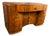 Art Deco Walnut Desk in Streamline Style, 1935, 1920s For Sale